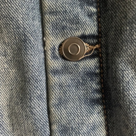 Men's Next Denim Jacket Size Small Great Used Condition Light Blue Wash - Picture 7 of 15